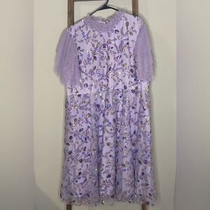 JessaKae Lavender Regale Dress Sequin 3XL